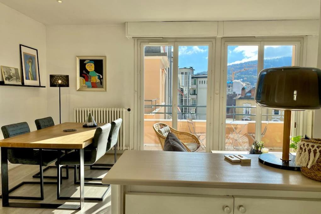 Toit-Terrasse Traversant Plein Centre 100M Du Lac Lägenhet Annecy Exteriör bild